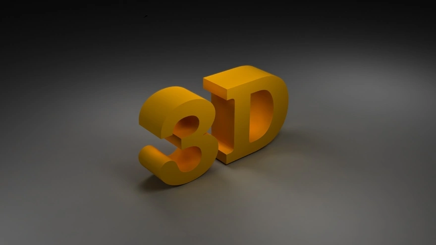 3D надпись