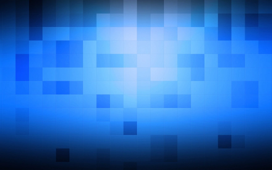 Фон из кубиков и квадратиков синего и голубого оттенка для вашего рабочего стола