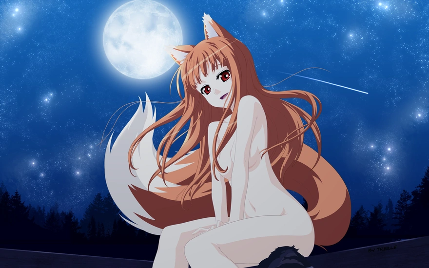 Anime Animegirl Neko Kawaii  Cute Anime Girl Wolf Ears Transparent PNG   1058x1341  Free Download on NicePNG