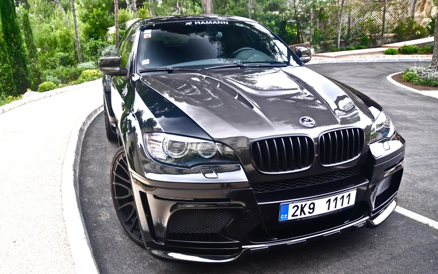 Блестящий BMW X6