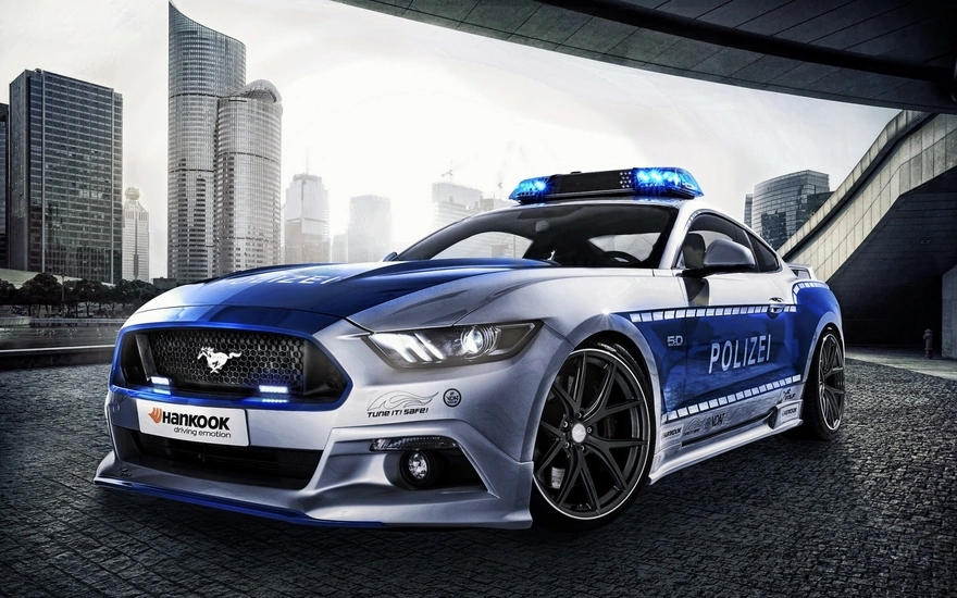 Немецкая полицейская машина Марки Ford
