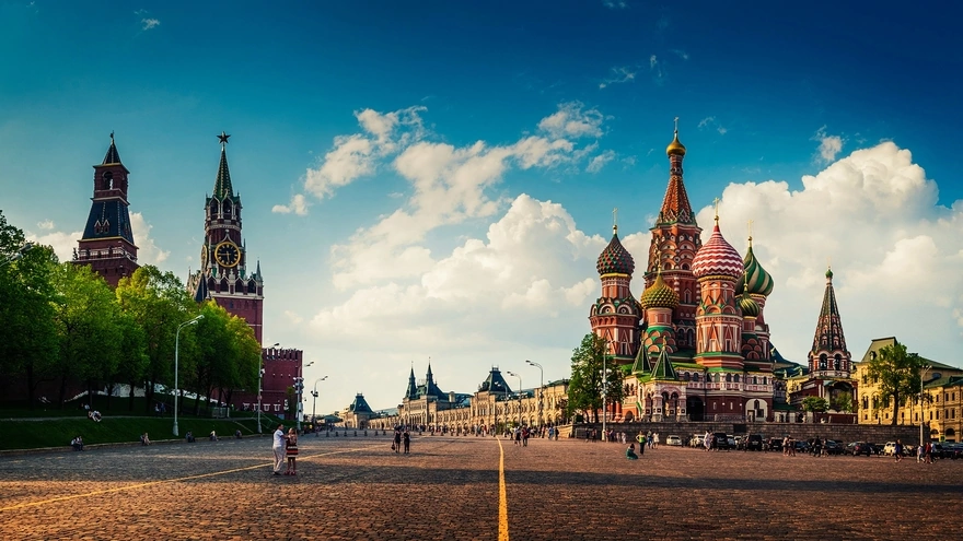 Храм Василия Блаженного на Красной площади в Москве