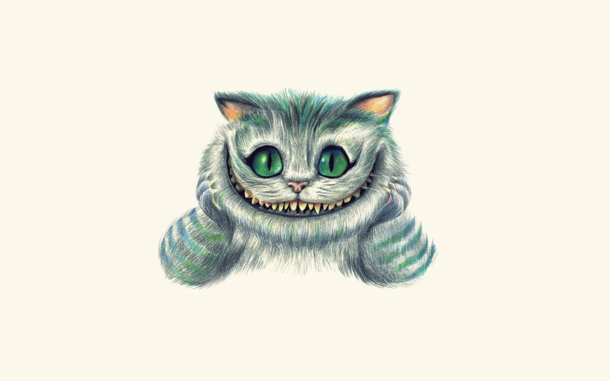 Cheshire cat from wonderland