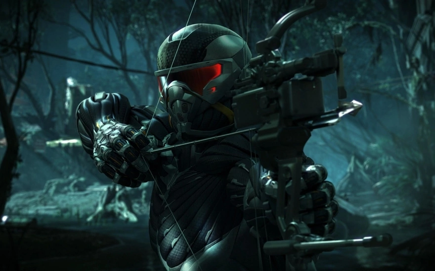 Картинка из игры Crysis 3