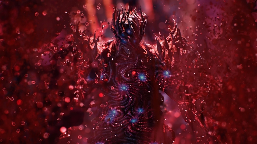 The main villain Urizen in the game Devil May Cry 5