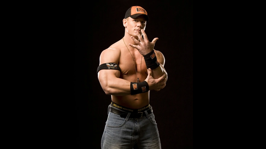 Джон Сина - американский рестлер, выступающий в федерации реслинга WWE