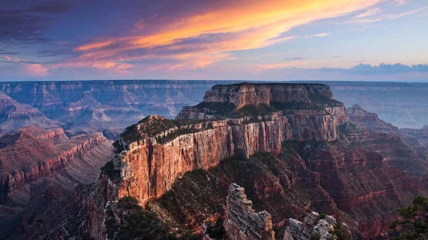 The Grand Canyon on the Colorado plateau, U.S., Arizona