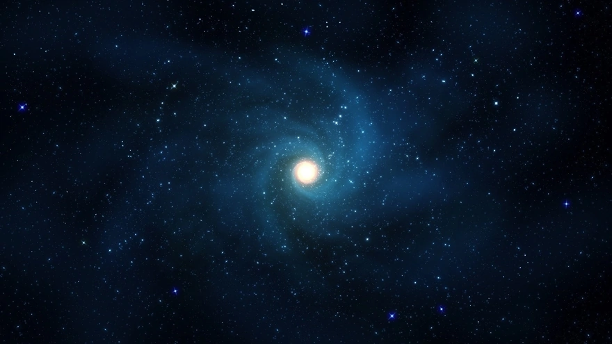 Мерцающие звёзды в космическом пространстве