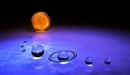 Картинка: Стеклянная модель солнечной системы.