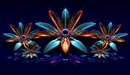 Image: 3D graphics flowers
