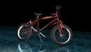 Картинка: BMX велосипед на зеркальной поверхности
