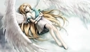 Картинка: Девушка Inazuma Eleven в облике ангела.