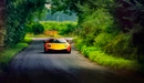 Image: Orange super car Lamborghini Murcielago