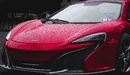 Картинка: McLaren в каплях воды