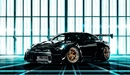 Картинка: Чёрный Nissan GTR.