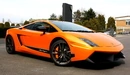 Картинка: Оранжевый суперкар Lamborghini Gallardo