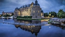 Картинка: Замок в Швеции у реки Свартон