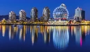 Картинка: Ночные огни Ванкувера