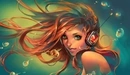 Image: Mermaid headphones