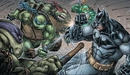 Картинка: Бэтмен против черепашек-нидзя