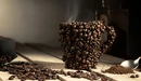 Картинка: Кружка в зёрнах кофе