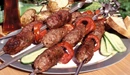 Image: Caucasian dish kebab.