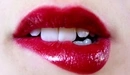 Image: Delicious red lips.