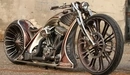 Картинка: Кастом-байк Harley Davidson.