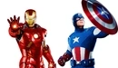 Картинка: Железный человек и Капитан Америка: Союз героев