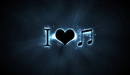 Image: I love music