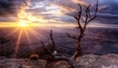 Картинка: Большой Каньон на закате солнца.
