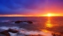 Картинка: Красивый закат Солнца.
