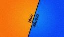 Картинка: Оранжевый и голубой фон на рабочий стол.