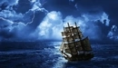 Картинка: Корабль плывёт по волнам