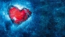 Картинка: Сердце во льду.