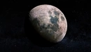 Картинка: Лунная поверхность освещённая солнцем