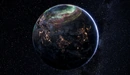 Картинка: Полярное сияние на планете Земля.