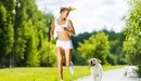Image: Morning jog with the dog
