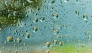 Image: Rain drops on glass