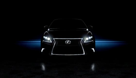 Картинка: Лексус, Lexus NX, авто, фары, свет, подсветка, чёрный