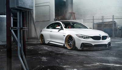 Image: BMW, M4, ADV1, tuning, white