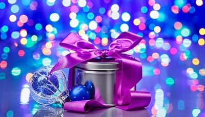 Image: Gift, toys, bow, glare
