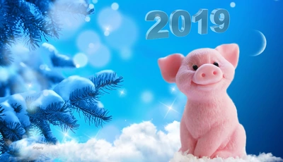Image: pig, new year, holiday