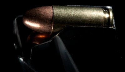 Image: Ammo, 9mm, shop, macro, bullet, sleeve