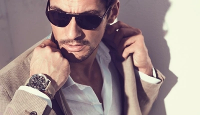 Image: Man, glasses, light, wrist watch, jacket