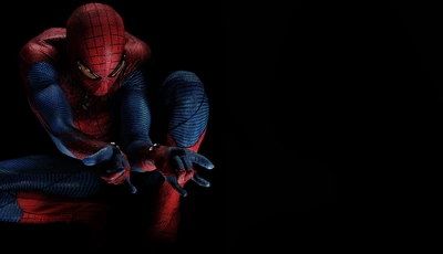 Image: Человек-паук, Spider-man, герой, Новый Человек-паук, The Amazing Spider-Man, прицел