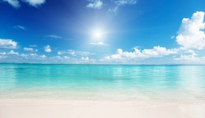 Картинка: Солнце, песок, пляж