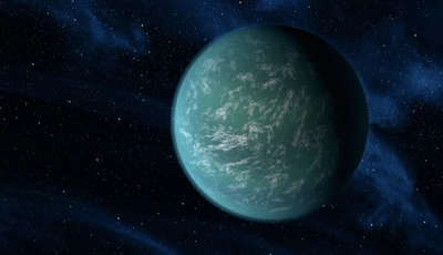 Картинка: Kepler-22 b, экзопланета, космос, атмосфера