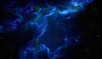 Image: Туманность, космос, звёзды, свечение, облако