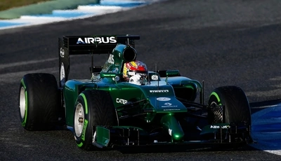 Image: Formula, Formula 1, track, Caterham, CT05, sports